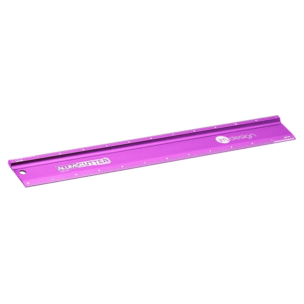 Alumicolor, Rulers & T-Squares, Art & School, 12", Alumicutter, Cutting Edge, 88046, Purple